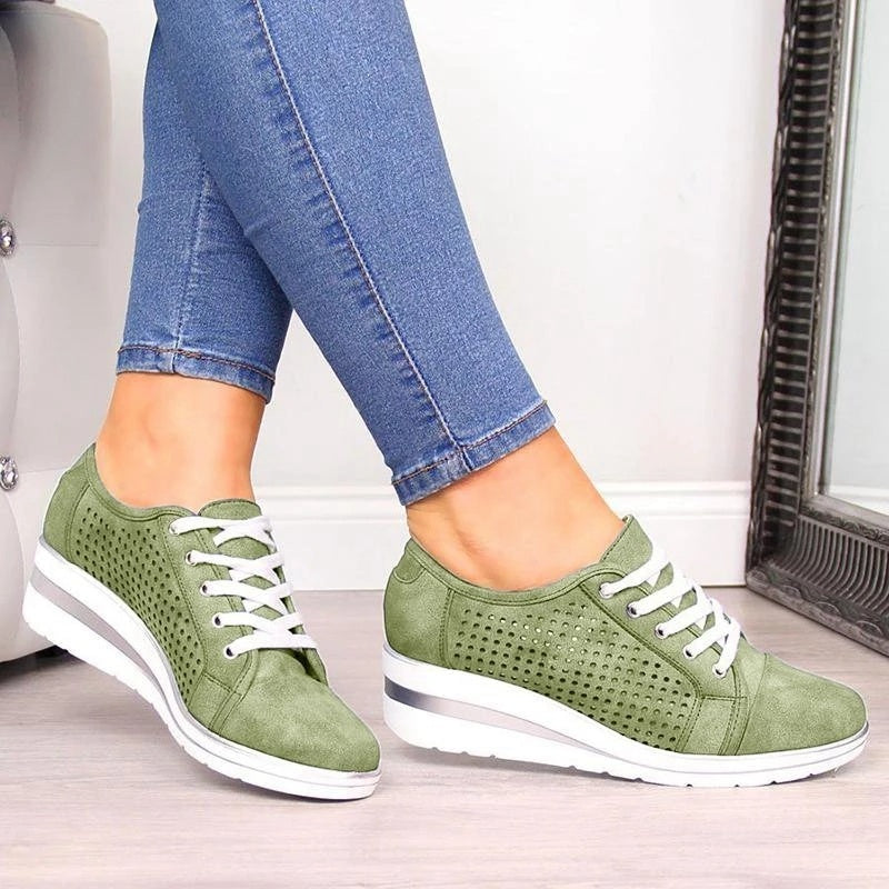 Casual Sneakers // Breathable Platform Sneakers