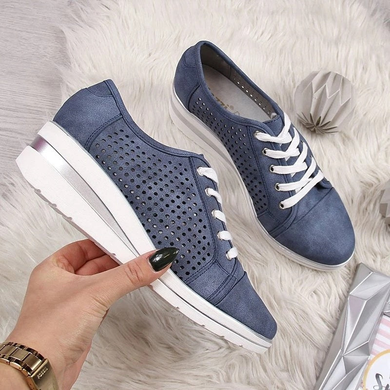 Casual Sneakers // Breathable Platform Sneakers