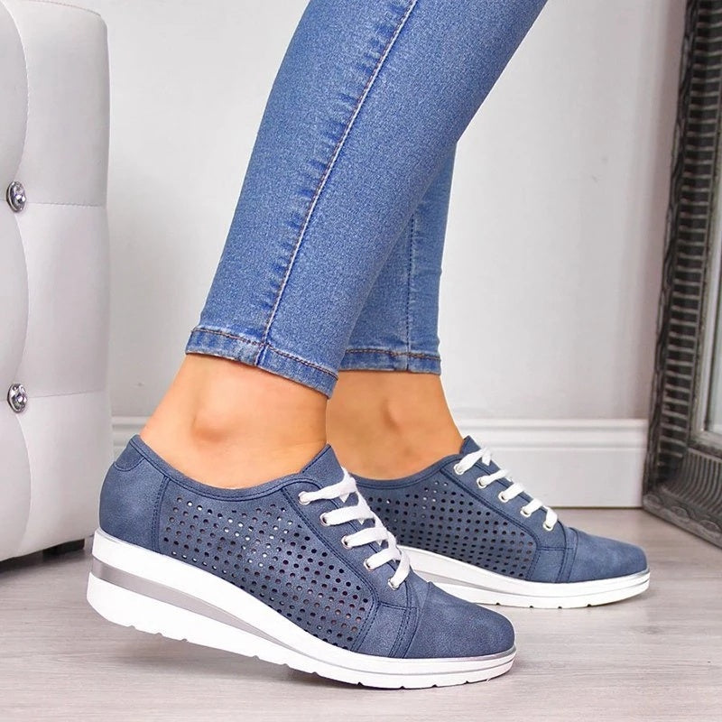 Casual Sneakers // Breathable Platform Sneakers