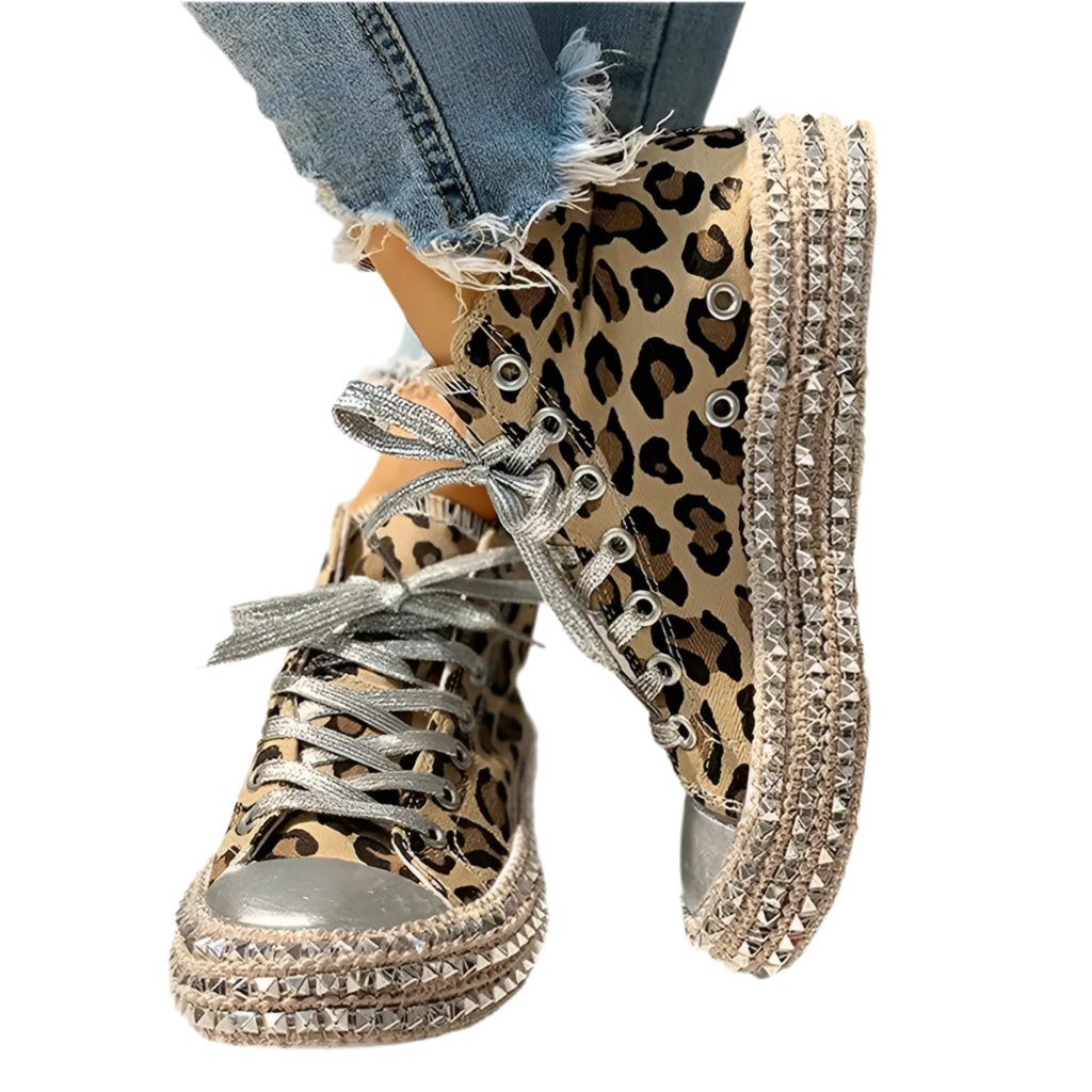 Women Leopard Canvas Shoes