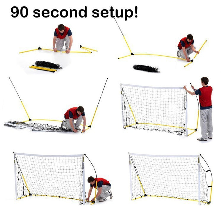 Portable Quick Assembly Football Net Children Training Football Gate Gantry Football Net