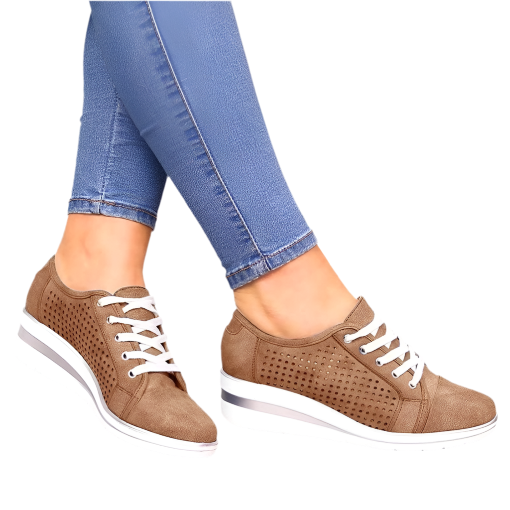 Casual Sneakers // Breathable Platform Sneakers