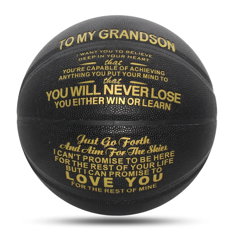 Basketball Gift For Grandson Or Son