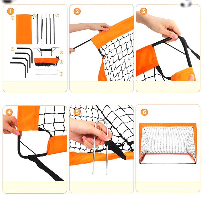 Small Portable Soccer Goals for Kids