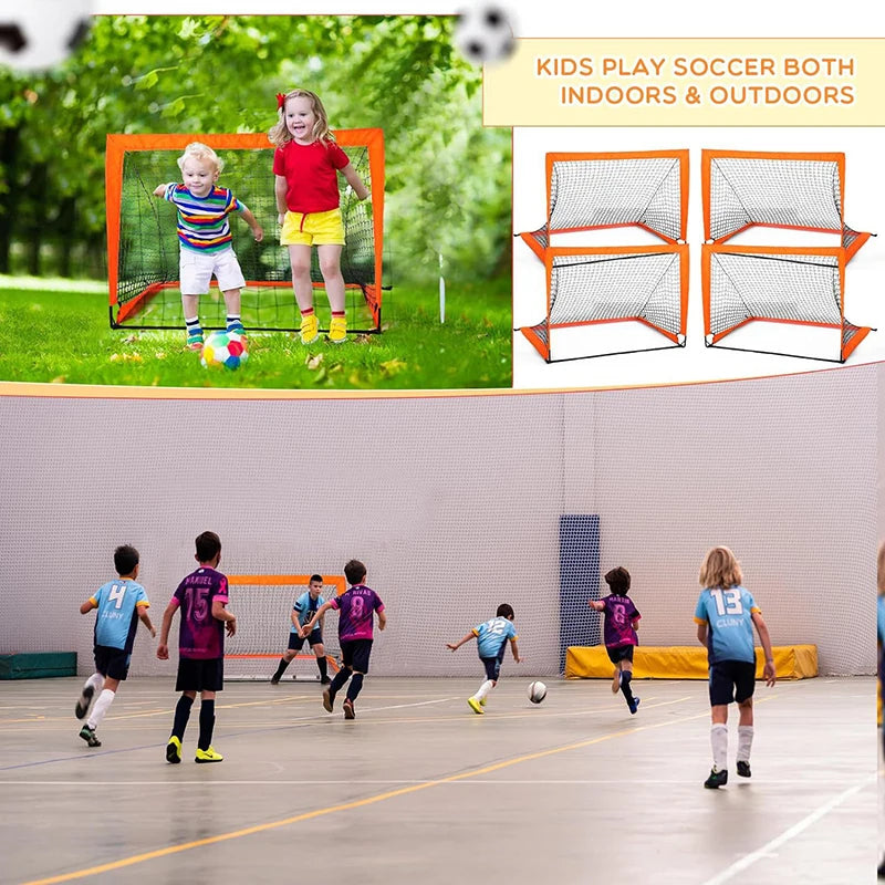 Small Portable Soccer Goals for Kids